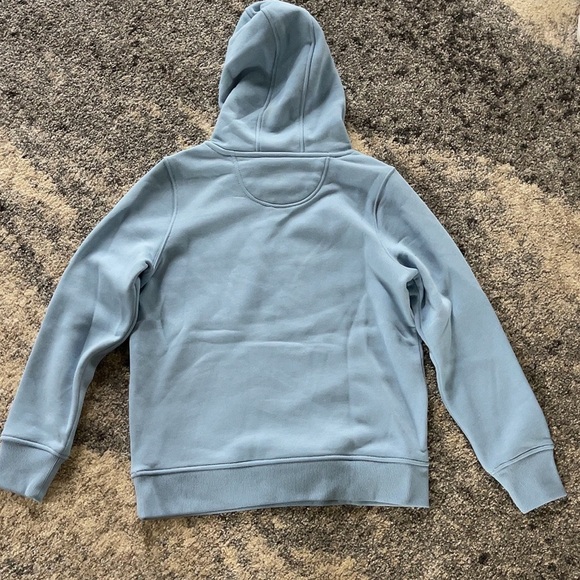 Carhartt Light Blue Sweatshirt Hoodie - Picture 2 of 3